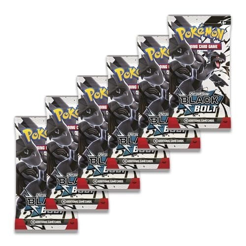 Pokemon Tcg Scarlet & Violet 10.5 Black Bolt Booster Bundle Set