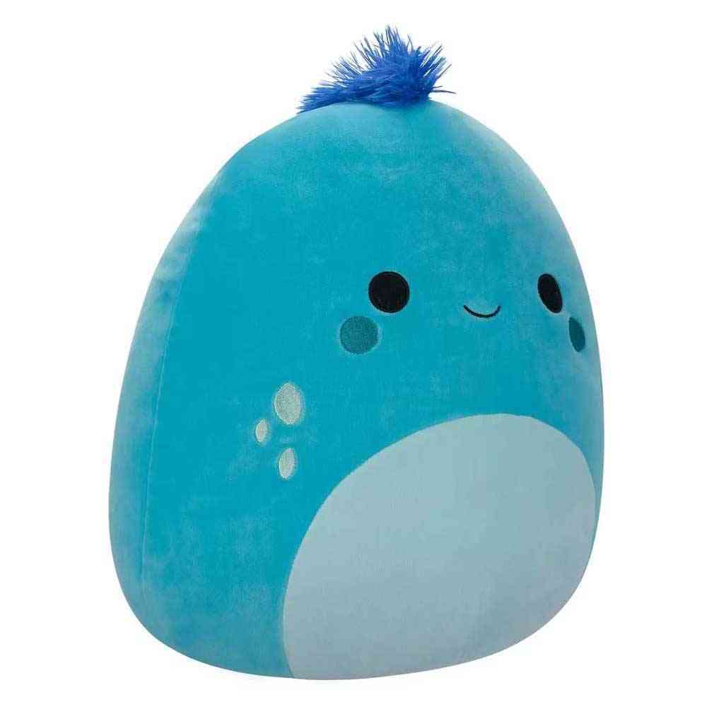 Squishmallows Djimon The Cyan Blue Iguana W/blue Hair 16" Plush Soft Toy