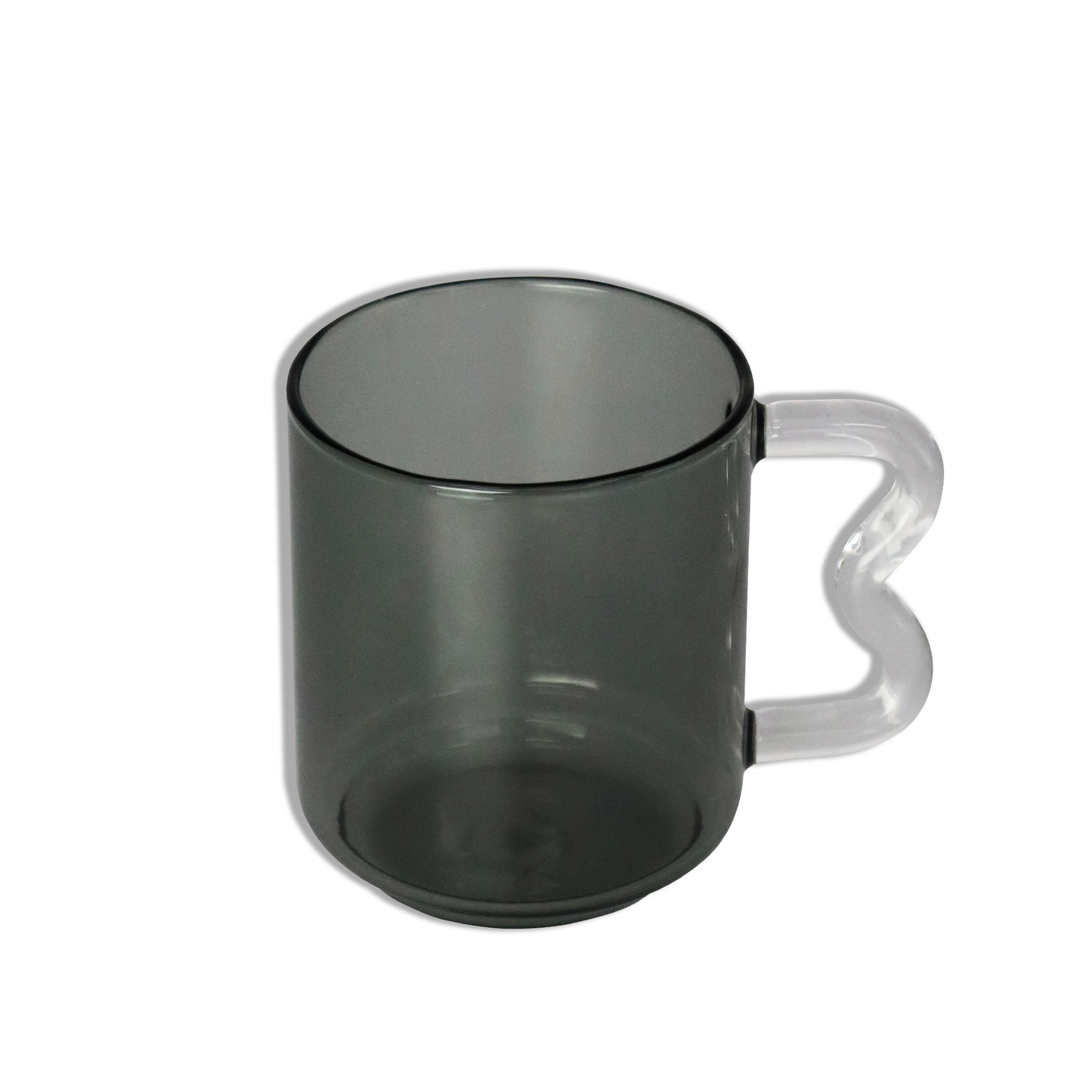 Eloise Glass Cup Smoke/clear