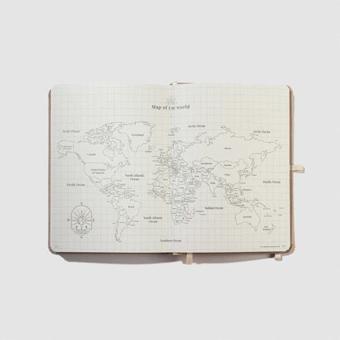 Travel Journal Earthy Taupe