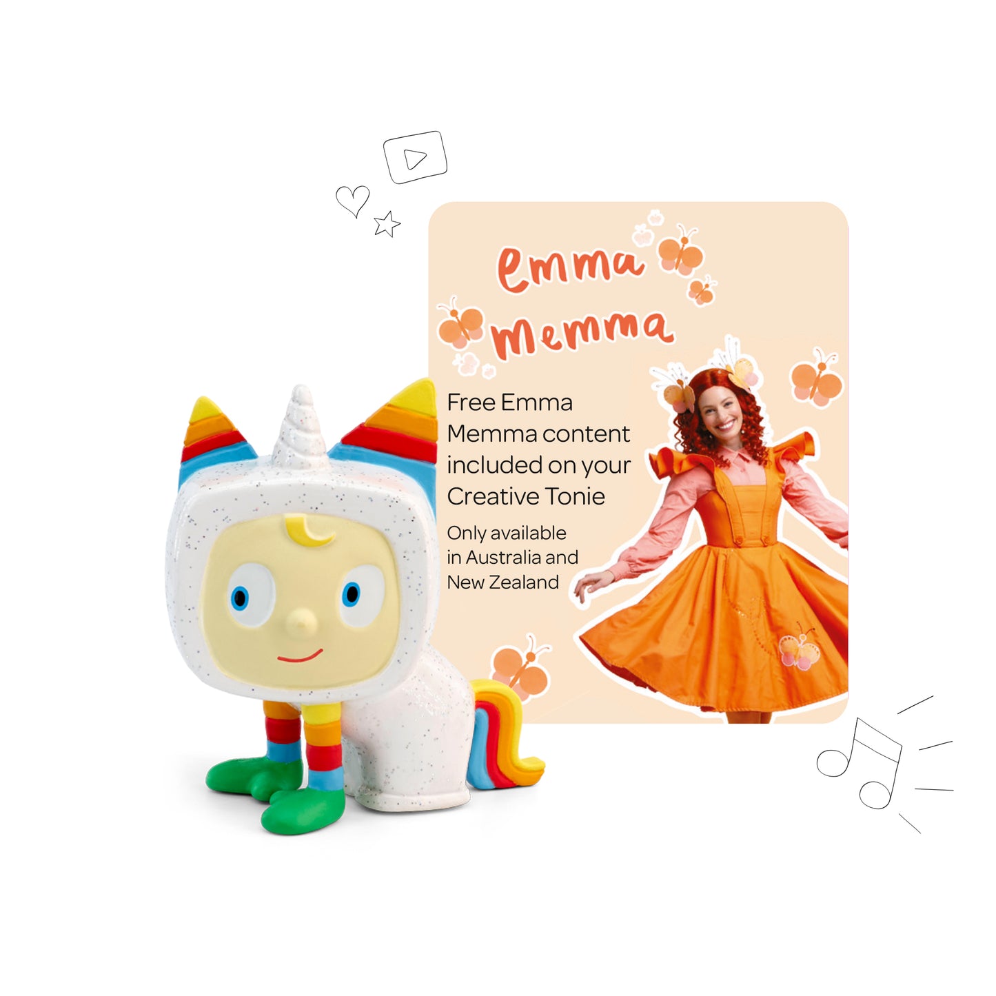 Creative Tonie X Emma Memma Unicorn Tonie Audio Character