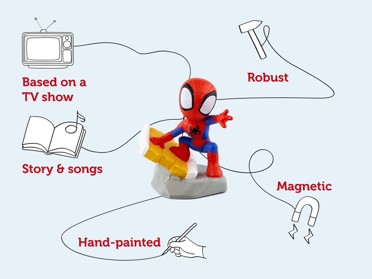 Marvel Spidey & His Amazing Friends; Spidey Tonie Audio Character
