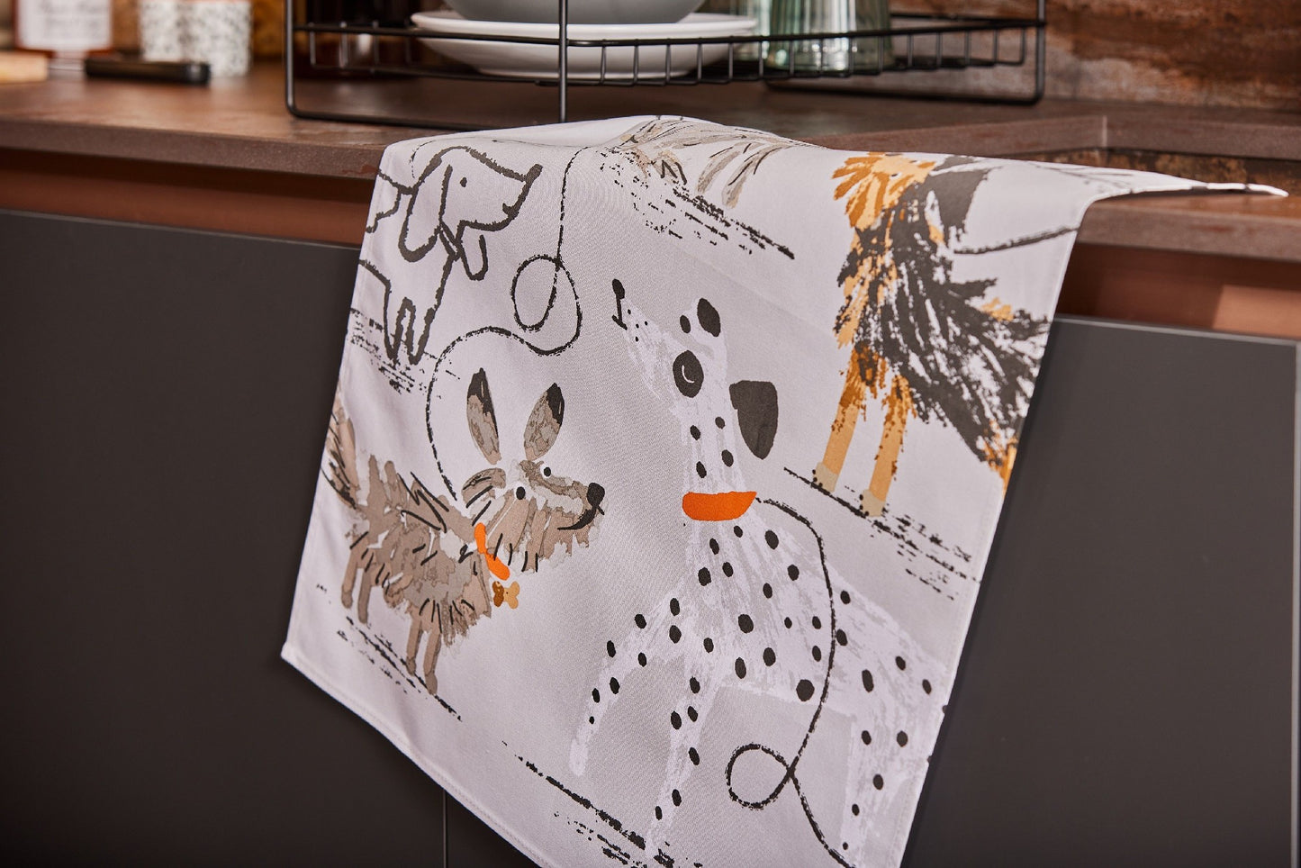 Ulster Weavers Dog Days Tea Towel