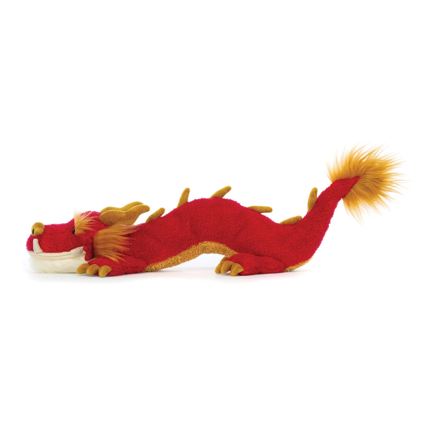 Jellycat Festival Dragon Red & Gold 11x18x42cm