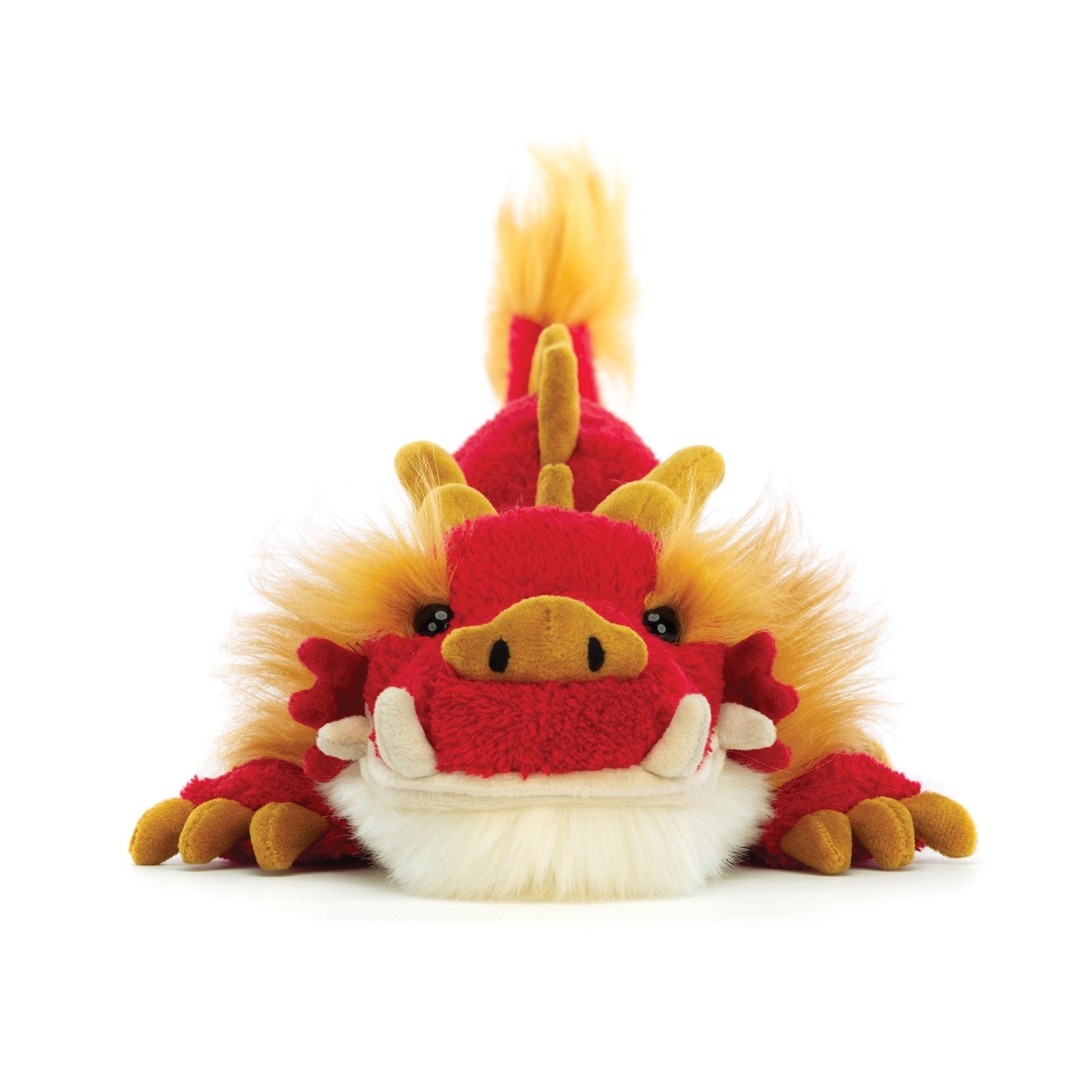 Jellycat Festival Dragon Red & Gold 11x18x42cm