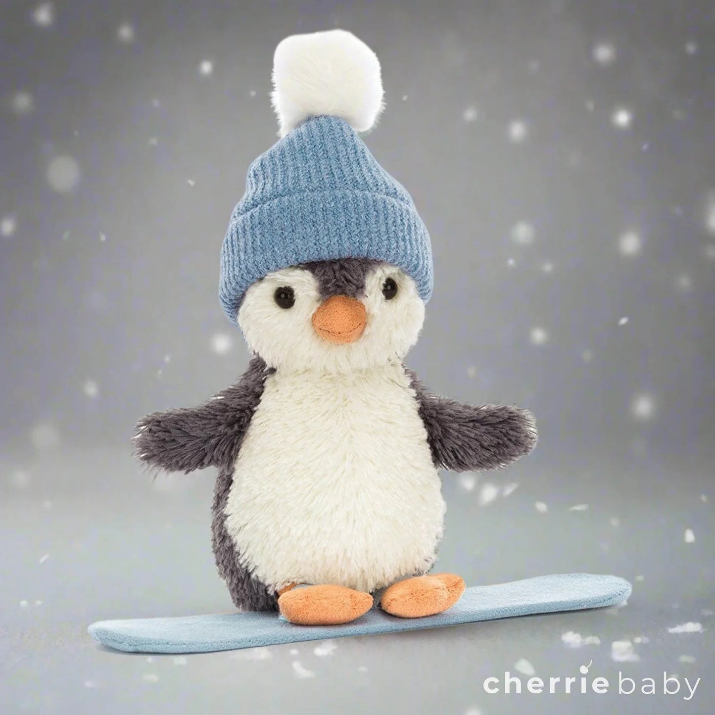 Jellycat Peanut Penguin Snowboarding Small