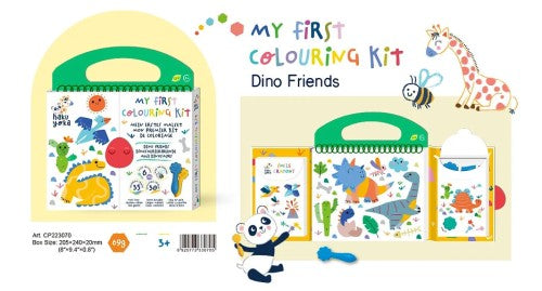 Haku Yoka My First Colouring Kit - Dino Friends