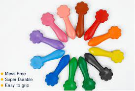 Haku Yoka Smile Crayons 12 Colours