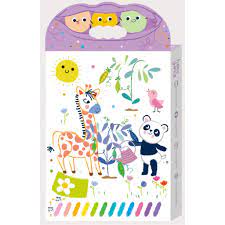 Haku Yoka Happy Pea Pod Crayons Pastel