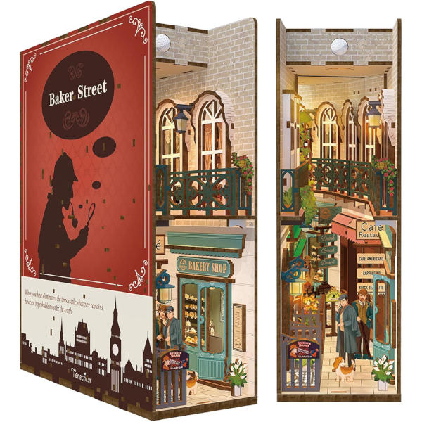Tonecheer Book Nook 3d Puzzle - Baker Street