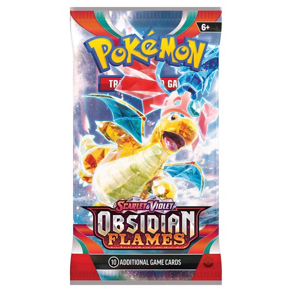 Pokemon Tcg Scarlett & Violet 3 Obsidian Flames Booster