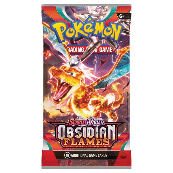 Pokemon Tcg Scarlett & Violet 3 Obsidian Flames Booster
