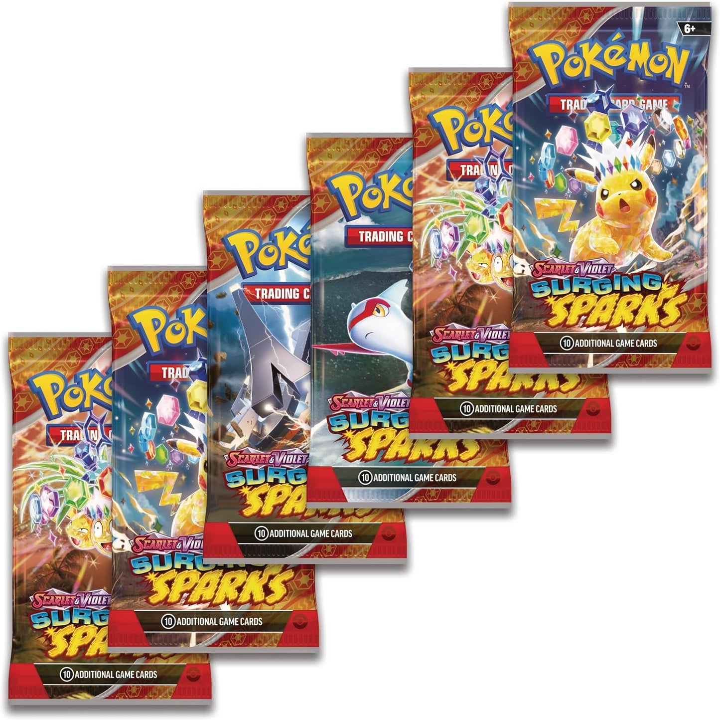 Pokemon Tcg Scarlet & Violet 8 Surging Sparks Booster Bundle