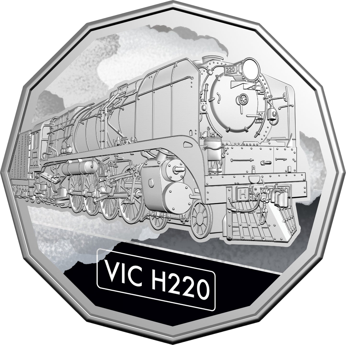 2025 Seven Coin 50c Collection -steam Giants Unc.