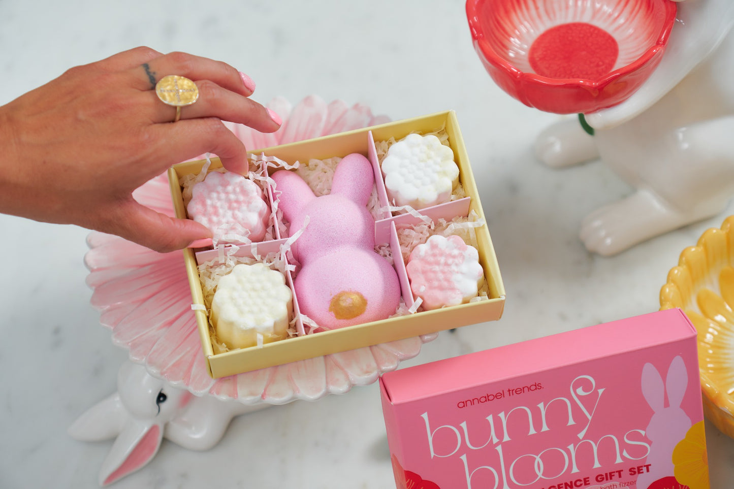 Bunny Blooms Bath Indulgence Gift Set