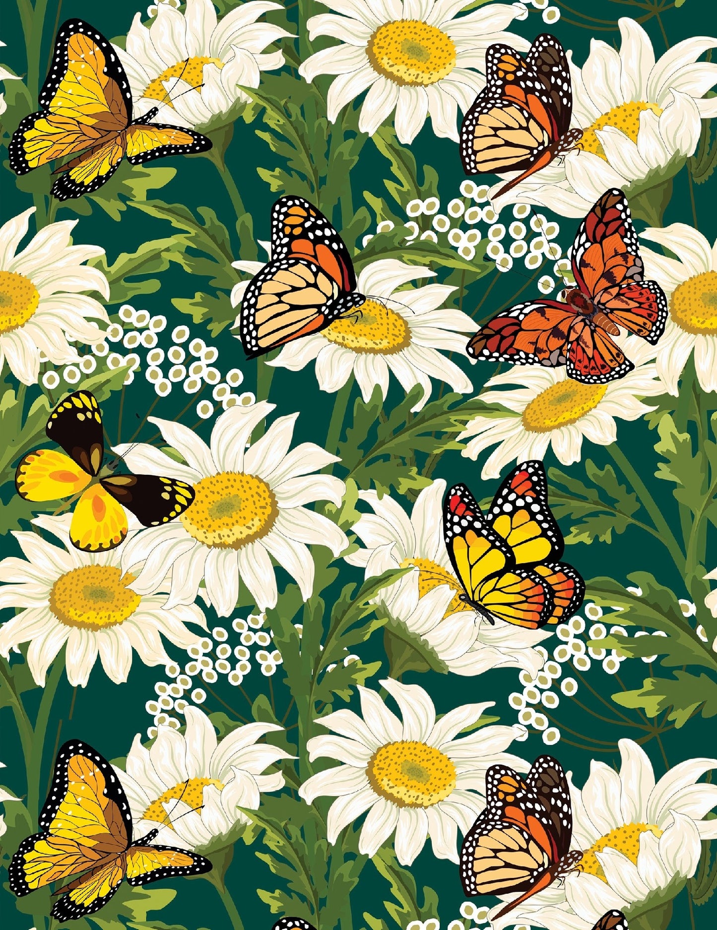 Butterflies And Daisies Journal