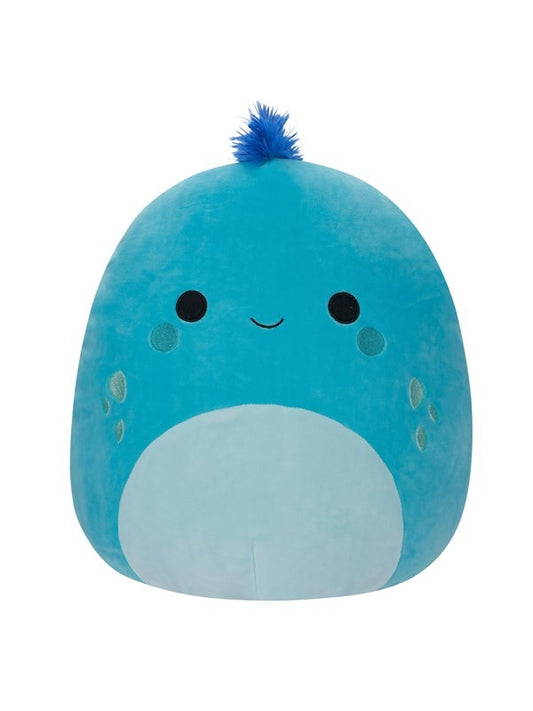 Squishmallows Djimon The Cyan Blue Iguana W/blue Hair 16" Plush Soft Toy