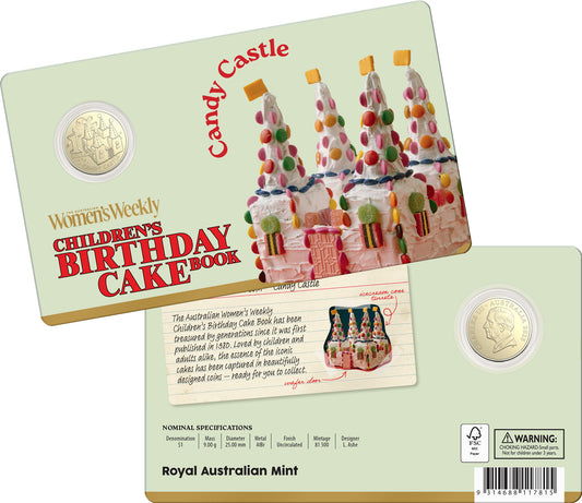 2025 $1 Uncirculated Coin - Candy Castle