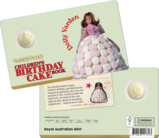 2025 $1 Uncirculated Coin - Dolly Varden