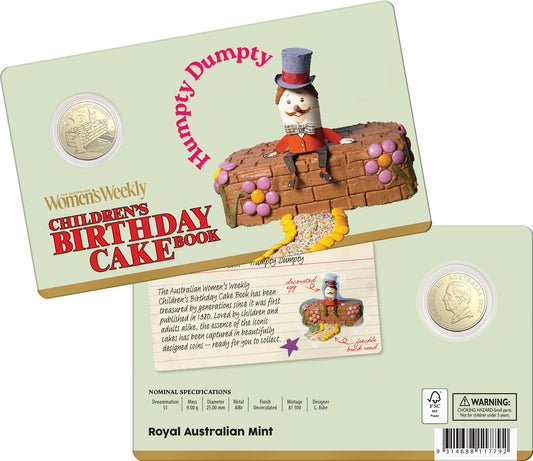 2025 $1 Uncirculated Coin - Humpty Dumpty