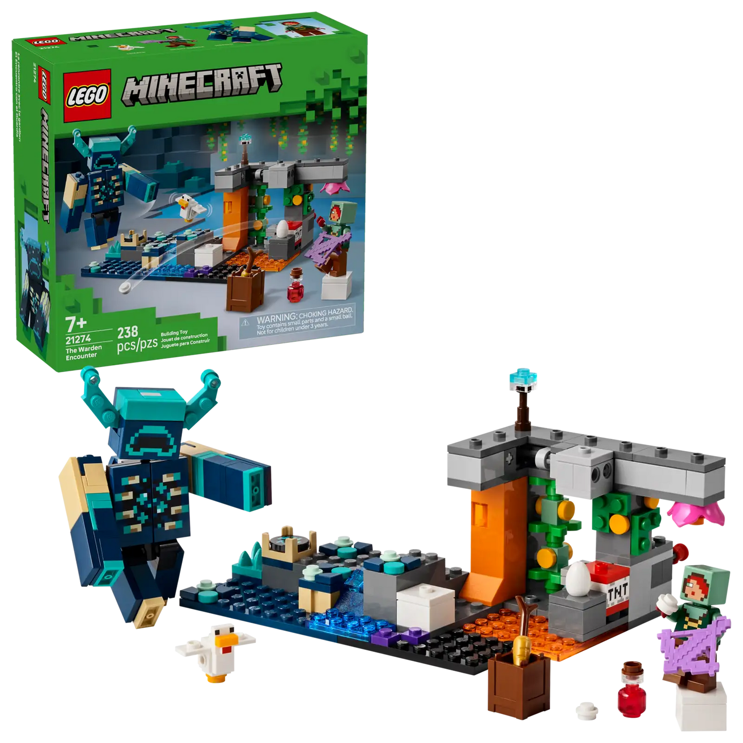 Lego 21274 Minecraft The Warden Encounter