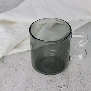 Eloise Glass Cup Smoke/clear