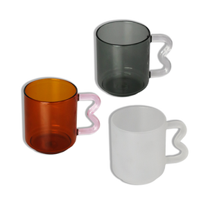 Eloise Glass Cup Smoke/clear