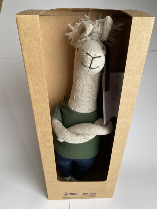 Lama Palama Large 45cm Lama - Green Top