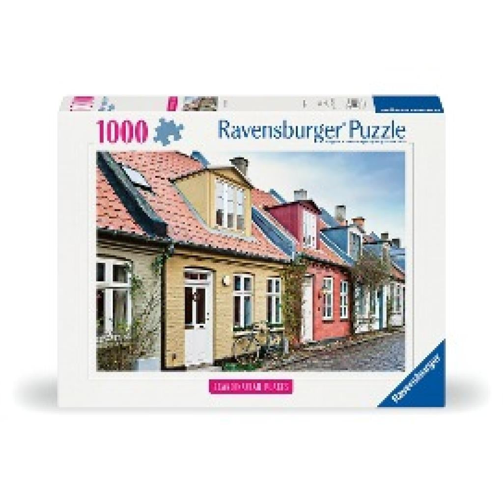 Puzzle 1000pc Houses In Aarhus, Denmark