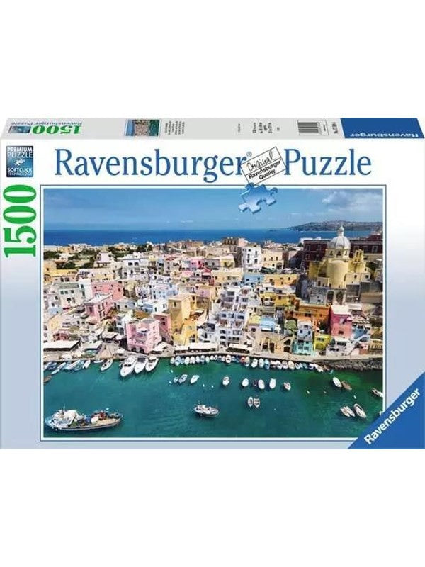 Puzzle 1500pc Colourful Procida Italy