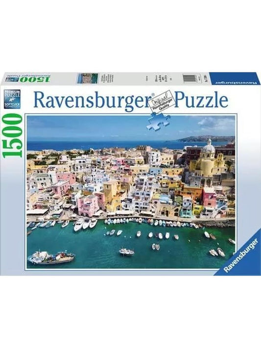 Puzzle 1500pc Colourful Procida Italy