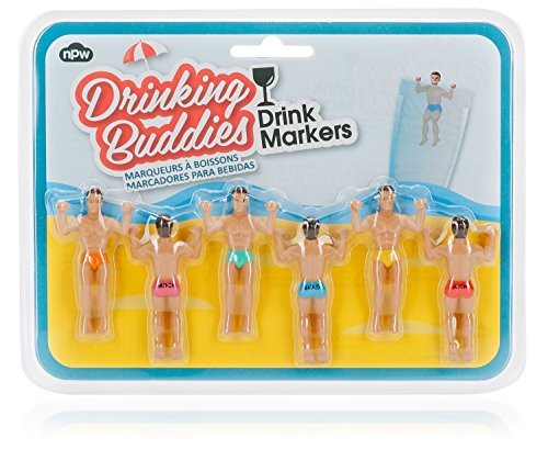 Hunky Buddies Drink Markers