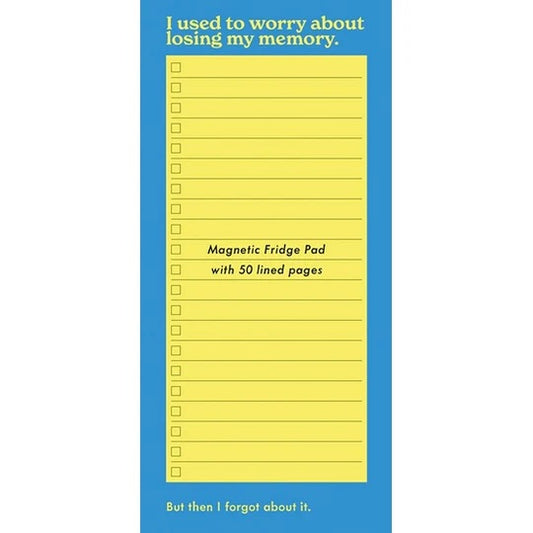 I Used To Worry About Losing My Memory Magnetic Fridge Pad