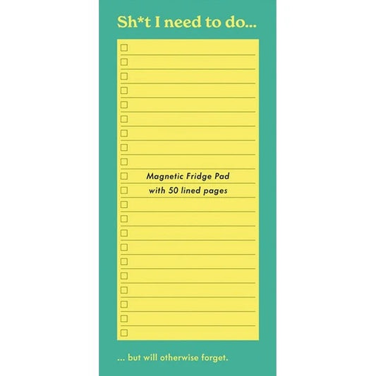 Sh#t I Need To Do Magnetic Fridge Pad
