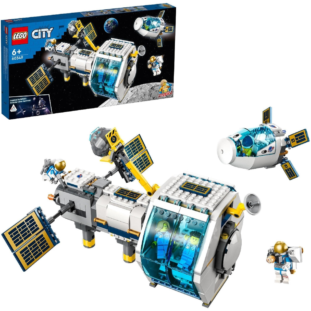 Lego 60349 City Luna Space Station Age 6+