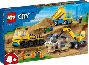 Lego City Construction Trucks 60391 Age 4+