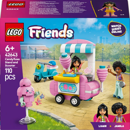 Lego 42643 Candyfloss Stand And Scooter Friends Age 6+