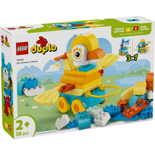 Lego 10448 3 In 1 Animals On Wheels