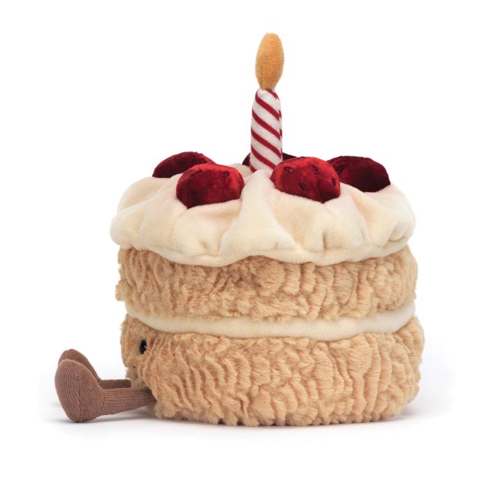 Jellycat Amuseables Birthday Cake Multi-coloured 16x12cm
