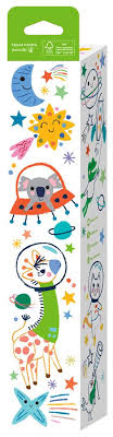 Haku Yoka Colouring Roll Kit Space