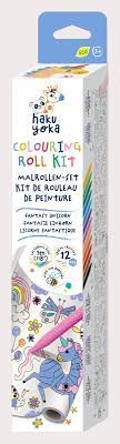 Haku Yoka Coloring Roll Kit - Fantasy Unicorn