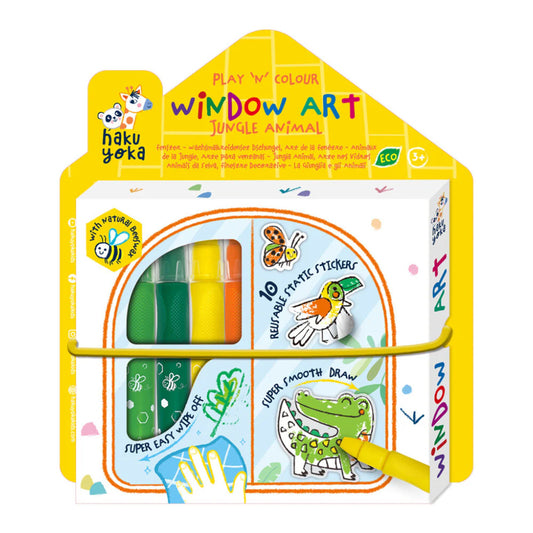 Window Art Jungle Animal
