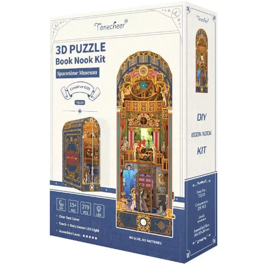 Tonecheer Book Nook 3d Puzzle Kit - Space Museum