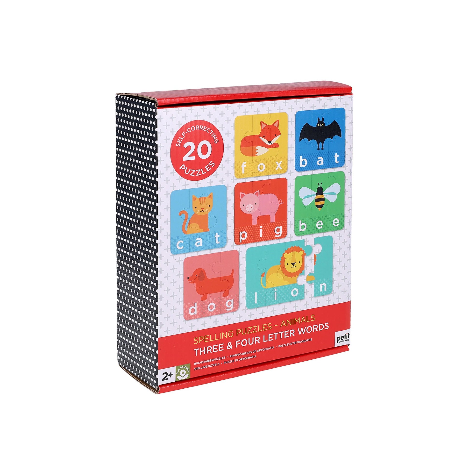 Spelling Puzzle - Animals 3 & 4 Letter Words
