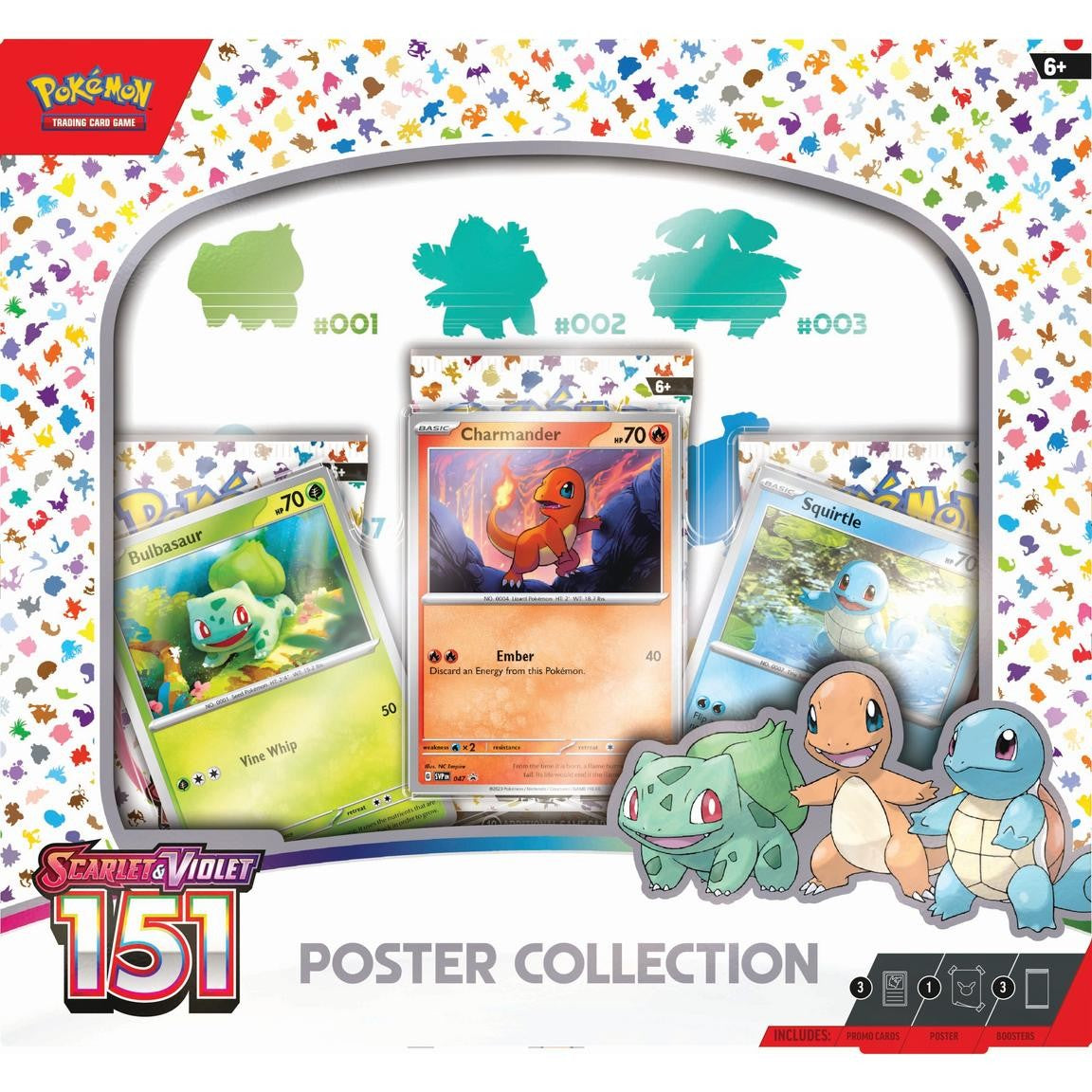 Pokemon Tcg: Scarlet & Violet 3.5: 151  Poster Collection