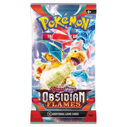 Pokemon Tcg Scarlett & Violet 3 Obsidian Flames Booster