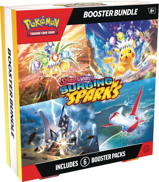 Pokemon Tcg Scarlet & Violet 8 Surging Sparks Booster Bundle