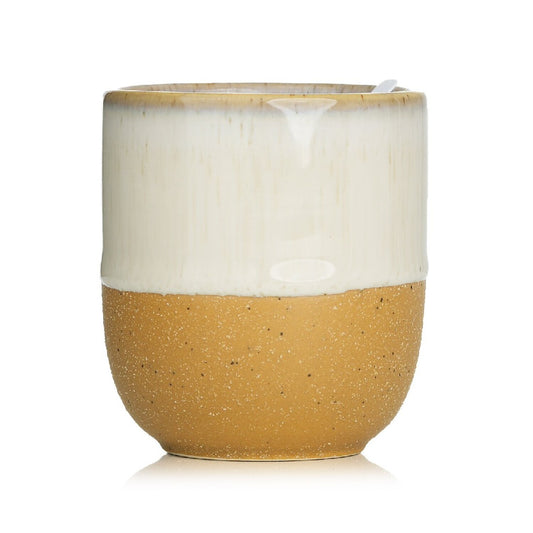 Candle Ceramic Base Jasmine And Bamboo 10oz