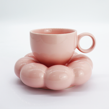 Load image into Gallery viewer, Lottie Pink Mug &amp; Saucer Set
