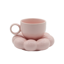 Load image into Gallery viewer, Lottie Pink Mug &amp; Saucer Set

